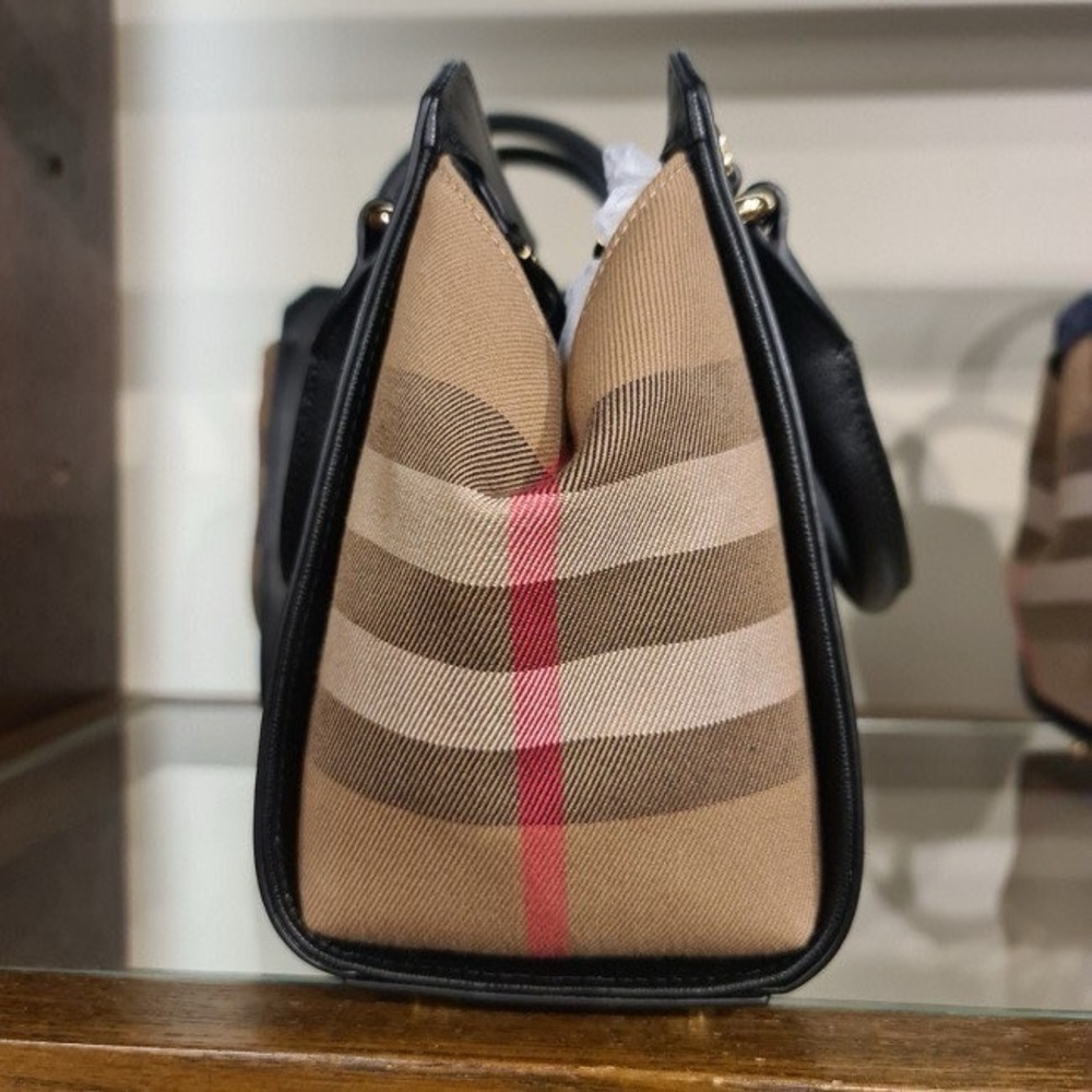 Burberry Black and Brown Satchel - Picture 3 of 14